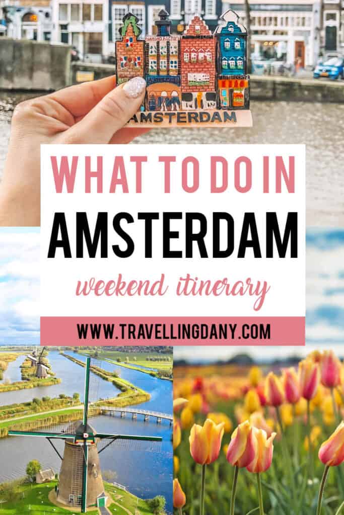 Vuoi visitare Amsterdam in Primavera? Scopri cosa è possibile vedere, mangiare e fare in due giorni ad Amsterdam! I Paesi Bassi in primavera sono assolutamente magnifici: assicurati di essere pronta a vedere il meglio dell’Olanda!