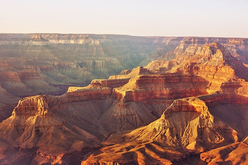 Sunset at the Grand Canyon South Rim