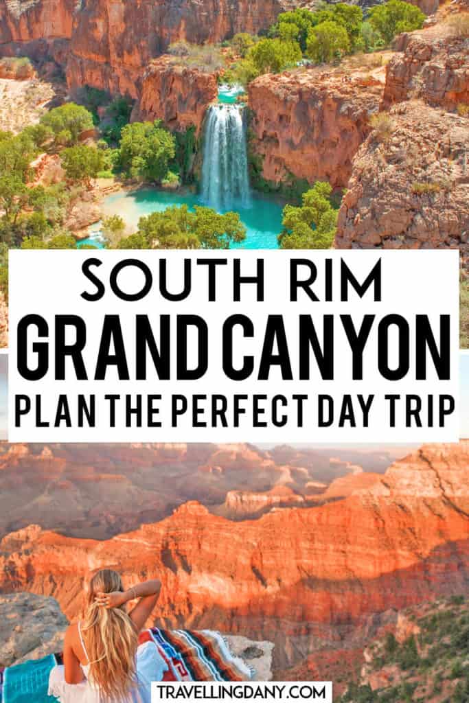 How to plan the perfect trip to see the Grand Canyon in one day! We'll visit the best Grand Canyon South Rim viewpoints you should add to your USA road trip, with tips on when to go and the best time to visit. If you're planning an Arizona road trip this summer, check out this article! | #grandcanyon #arizona #usa #roadtrip