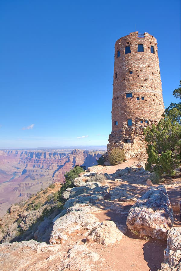 The Watchtower Observatory at the Grand Canyon