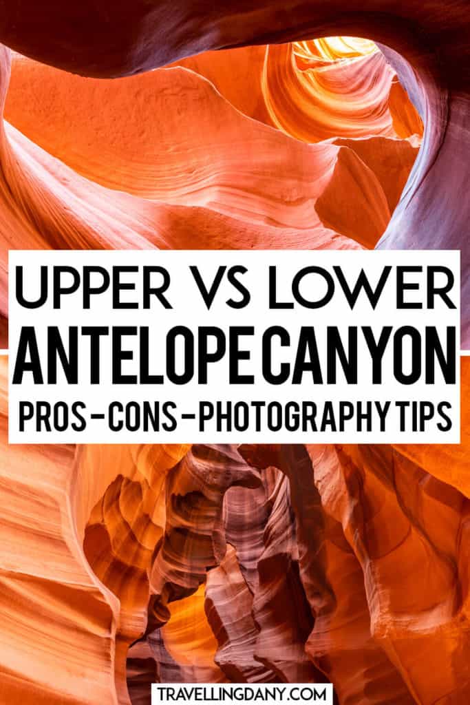 A useful guide to decide how to visit Antelope Canyon and which section you should explore. With info on Antelope Canyon photography, when to visit Antelope Canyon and why you should add it to your Arizona Bucket List! | #antelopecanyon #arizona #usa