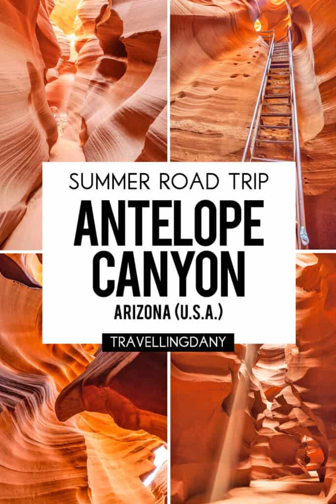 Useful Antelope Canyon Travel Guide for summer trips in the US! Find out which part of the slot canyon you should visit, according to the kind of traveler you are. With tips on how to take spectacular Antelope Canyon pics!