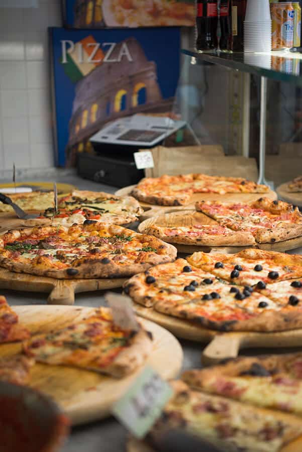 Pizza in Naples (Italy)