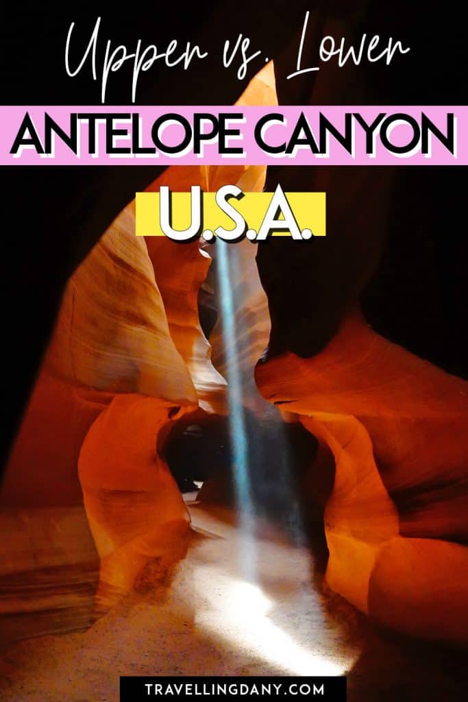 Stai organizzando un road trip alla scoperta degli Stati Uniti? Se passi per l'Arizona visitare l'Antelope Canyon è un must! Questa utile guida di viaggio ti mostrerà tante informazioni utili per un viaggio in Arizona, quando entrare all'Antelope Canyon, quale tour prenotare e come scattare foto da sogno!
