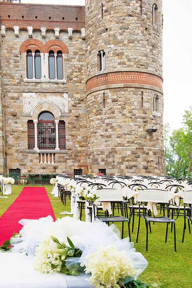 Matrimonio in un castello irlandese