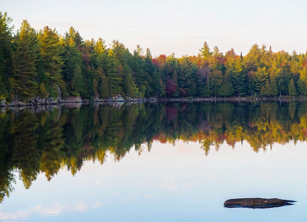 Fall foliage in the Adirondacks