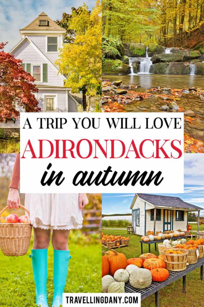 Are you planning to spend fall in the Adirondacks? This handy guide will show you exactly why an autumn road trip in the Adirondack Mountains is going to be awesome. Great hiking spots, the best instagram spots, fall foliage, apple picking and corn mazes are only a bunch of reasons why!