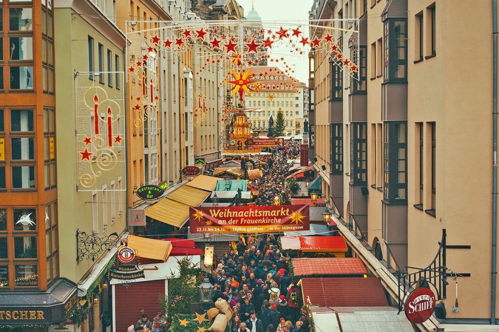 Christmas market in Dresden (Germany)