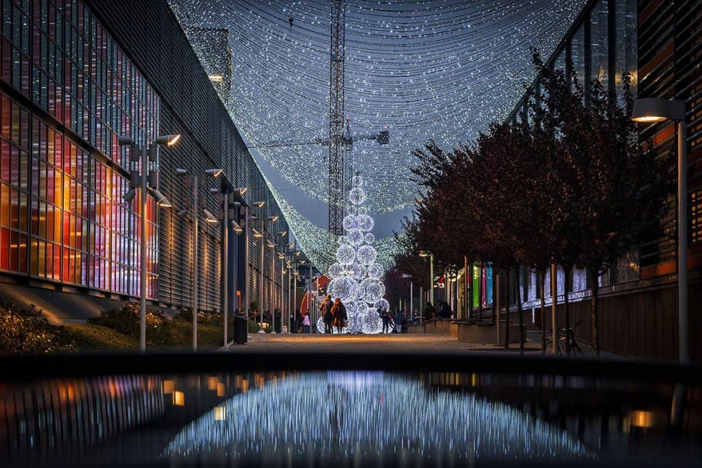 Christmas market in Milan