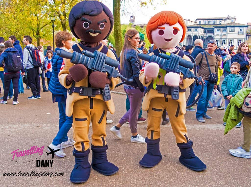 Cosplay di Lego Ghostbusters al Comicon di Lucca