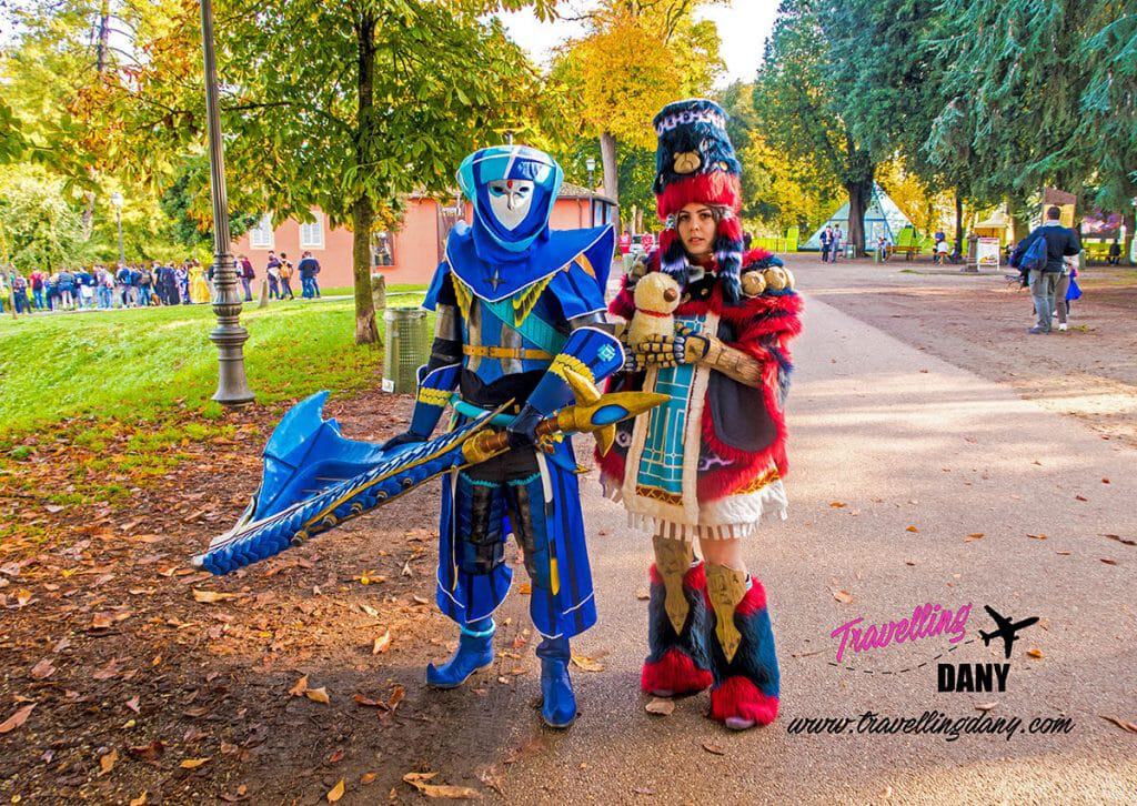 Cosplayer di Monster Hunter Generation al Lucca Comics Cosplay