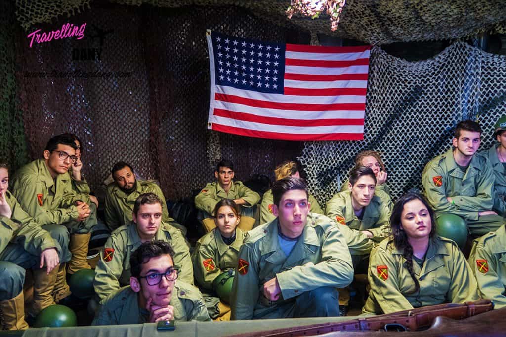 Kids attending the Call of Duty WWII presentation in Lucca (Italy)