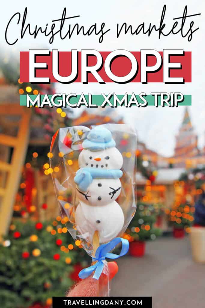 Are you planning to visit Europe in Winter? The Christmas Markets are a must-see! Check out the best Christmas Markets in Germany, London, Austria, including the oldest ones, and the lesser crowded areas! Because visiting Europe in winter is always a magical experience, especially if you're planning to spend the holidays!