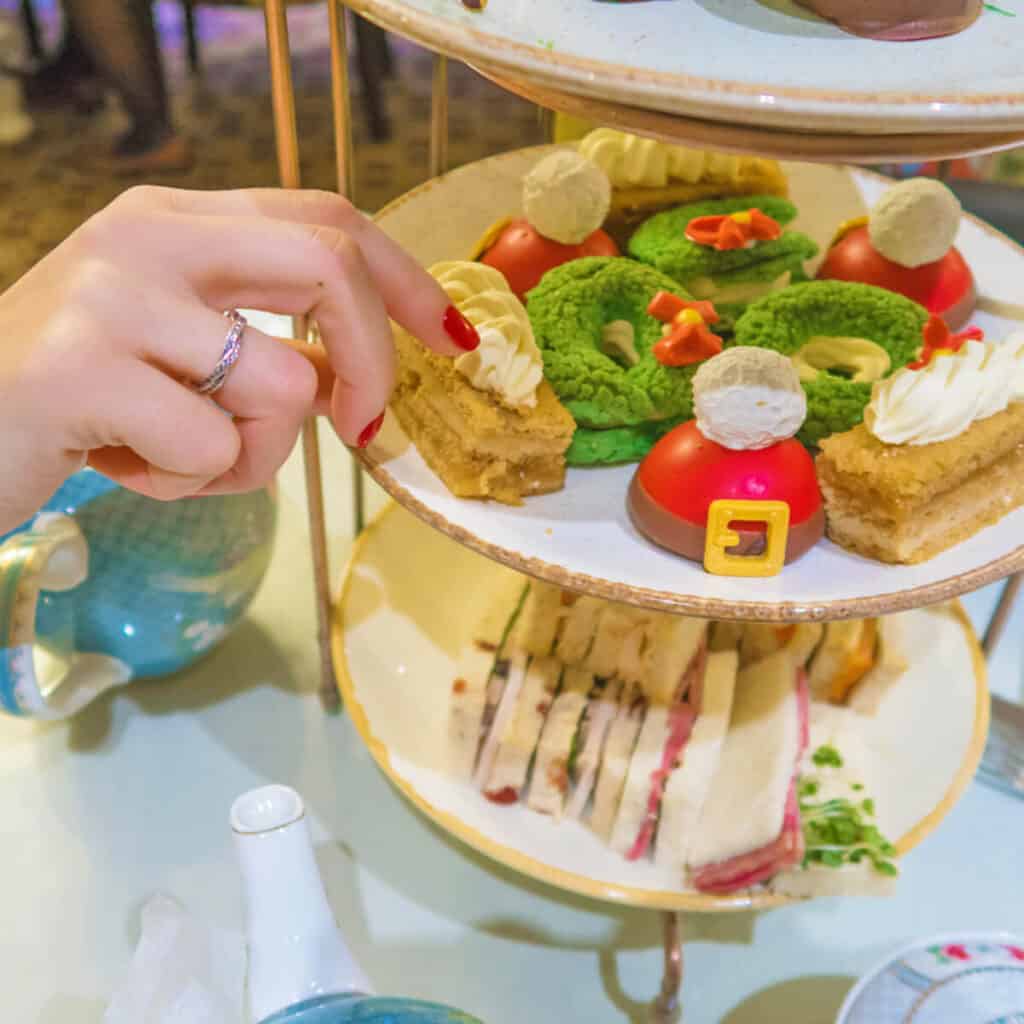 Festive treats for an Afternoon Christmas tea in London