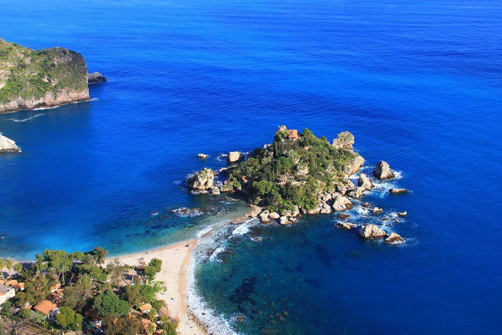 Best beaches in Sicily - Isola Bella Taormina