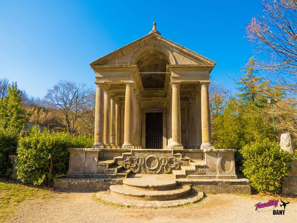 Landmarks in Italy the Bomarzo Monster Park The Temple