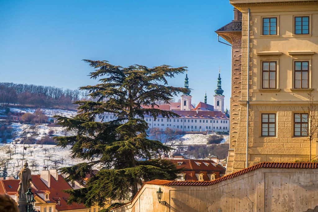 Prague Itinerary 2 days |  The view from the Prague Castle Hill
