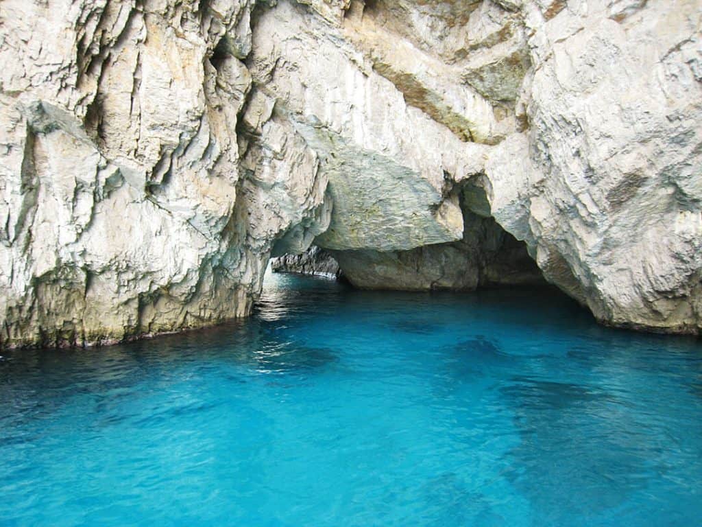 A day trip to Capri from Sorrento - Entrance to the Blue Grotto