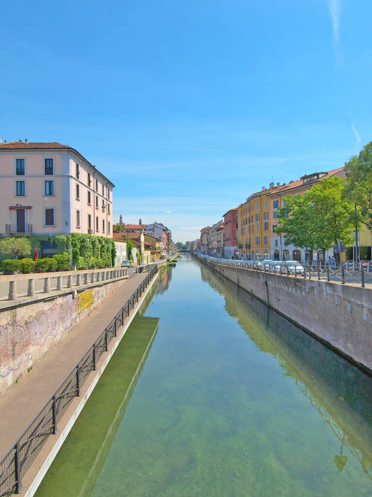Navigli canals in Milan