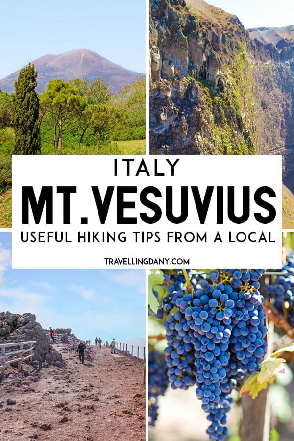 Self guided trip to Mount Vesuvius (Italy) the volcano that destroyed Pompeii and Herculaneum. With important, updated info from a local on how to save money, how to get there and how to hike to the crater! | #MountVesuvius #Naples #Pompeii #Italy #Europe