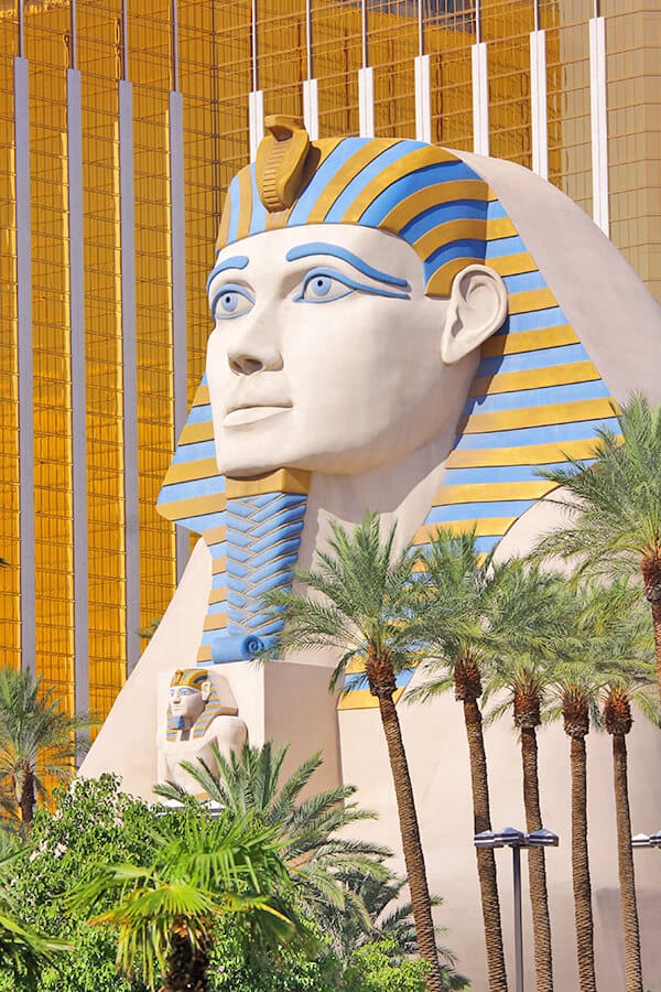 Il Luxor Hotel a Las Vegas