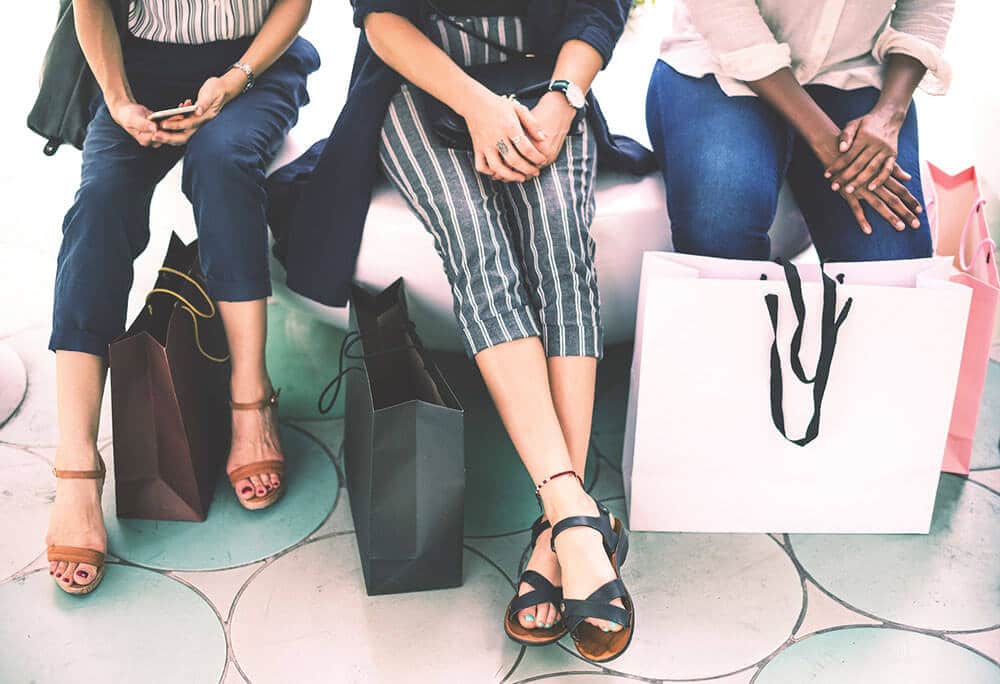 Women shopping in Las Vegas