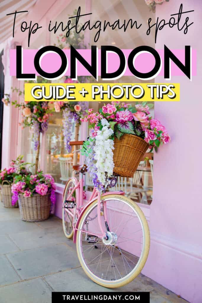 Scopri 30 meravigliosi luoghi da visitare a Londra nei quali scattare foto perfette per Instagram! Questa guida include indicazioni su come arrivare in ognuno dei posti iconici e idee per fotografie. Se hai organizzato un viaggio a Londra non puoi perdertela!