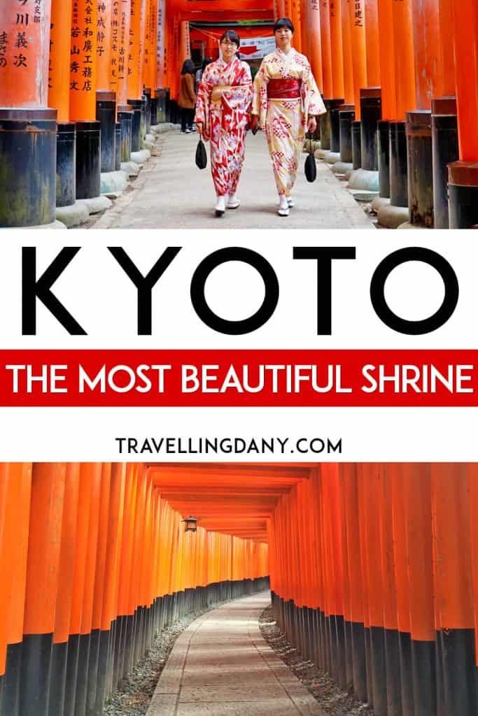 Il santuario Fushimi Inari Taisha a Kyoto in Giappone è uno dei più belli. Da aggiungere assolutamente a un itinerario per un viaggio in Giappone! Il posto perfetto dove scoprire la cultura giapponese e tradizioni millenarie: che aspetti? | #Kyoto #Giappone
