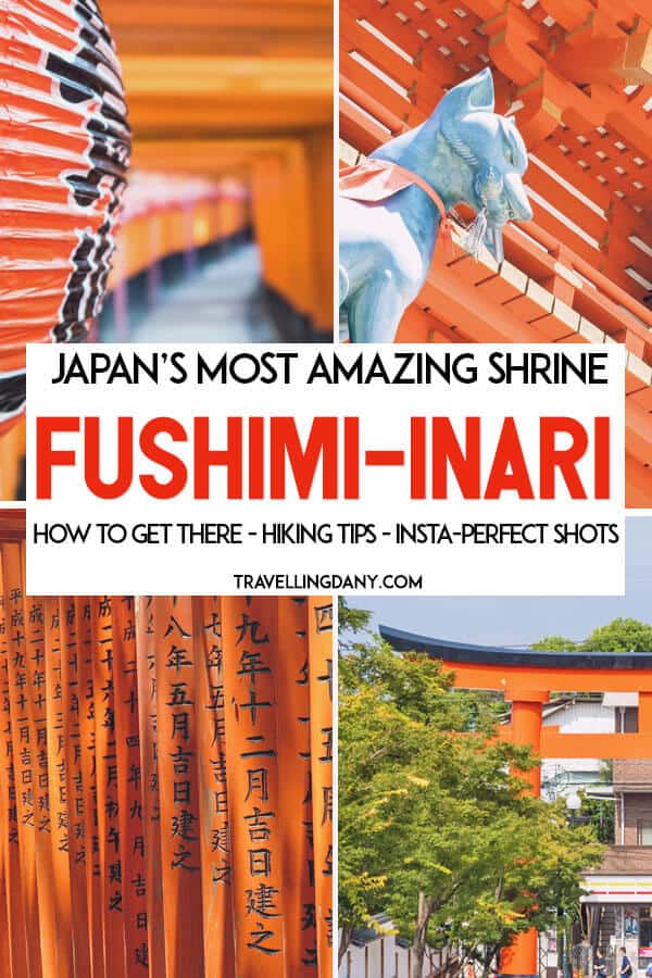 The truth about Fushimi Inari shrine in Kyoto (Japan): how not to focus only on the vermilion torii to have the most amazing experience ever. Includes useful (and proven) tips on how to avoid the crowds, how to arrive to the shrine and how to take the best Instagram pictures! | #Japan #FushimiInari #shrine #Japanese #travel