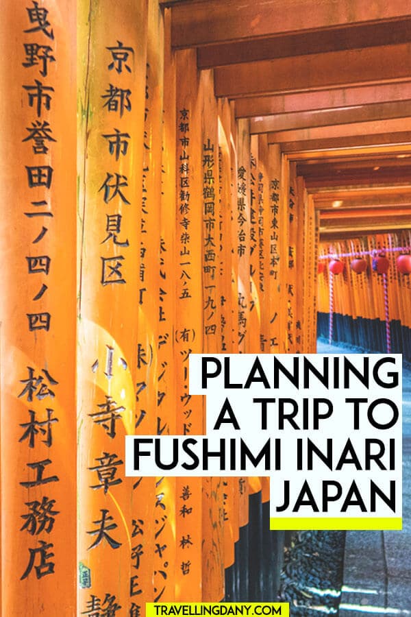 Consigli su come esplorare il santuario di Fushimi Inari Taisha: come arrivarci, come evitare le folle e scattare magnifiche foto. | #Giappone