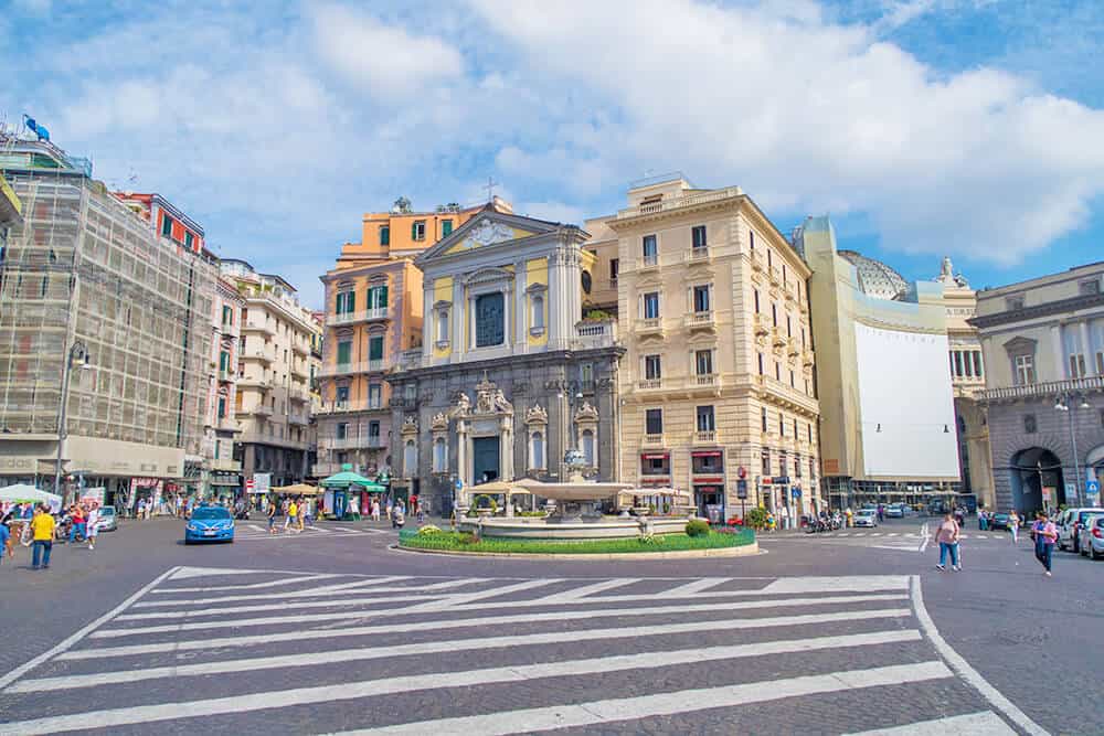 Best things to do in Naples Italy | Piazza Trieste e Trento in Naples, Italy