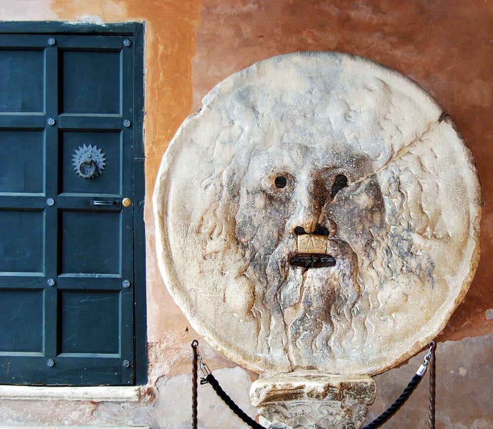 The Roman Bocca della Verità (Mouth of Truth)  