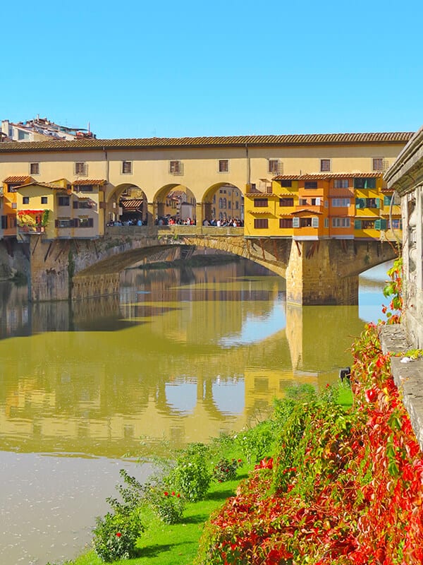 Ponte Vecchio in Florence (Italy)