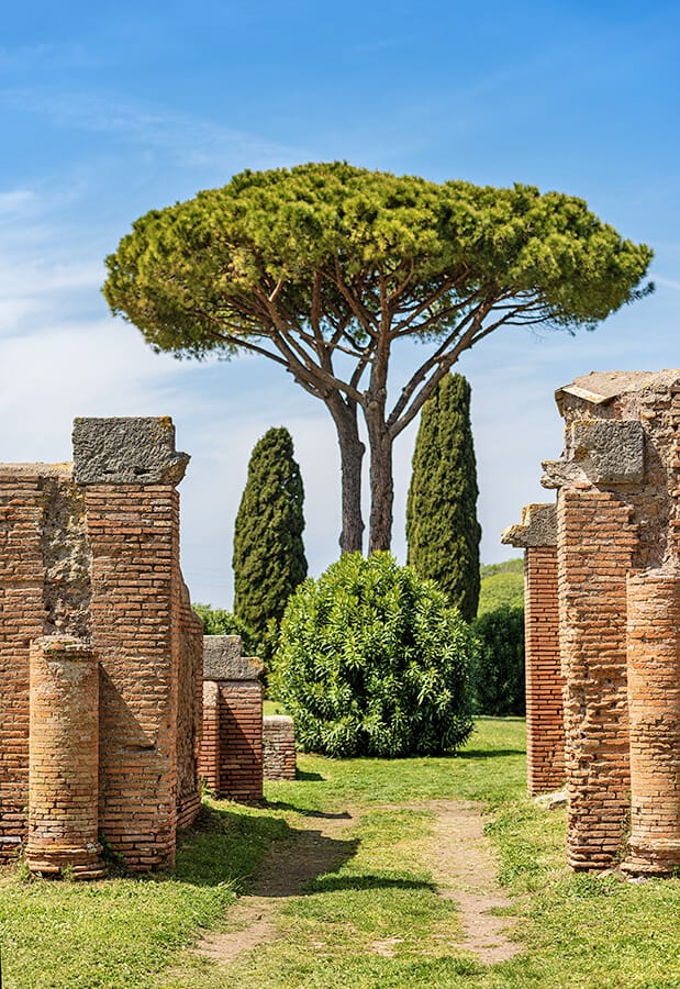 Ostia Antica near Rome (Italy)