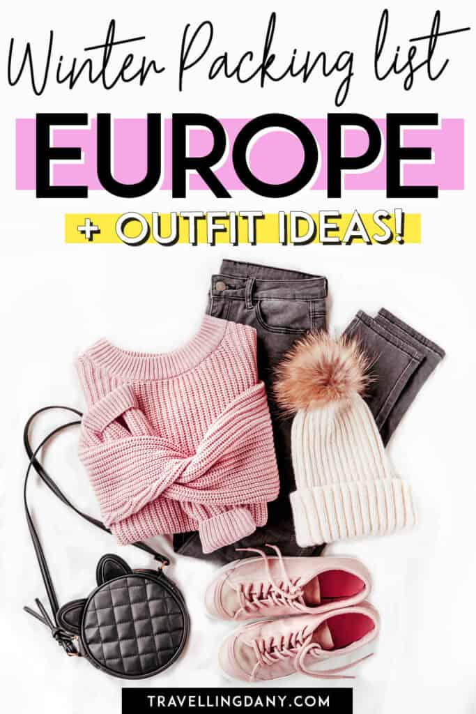 Are you planning to visit Europe in the colder months? Packing for Europe in Winter doesn't have to be difficult! This smart guide will show you tons of winter outfit ideas for women: pack light and make sure you're ready to enjoy your trip!