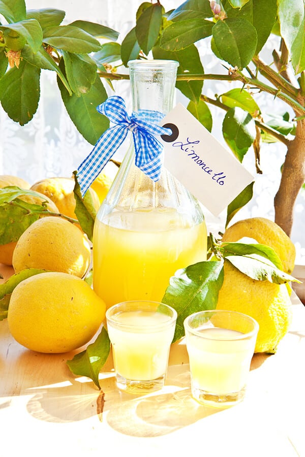 Limoncello from Southern Italy