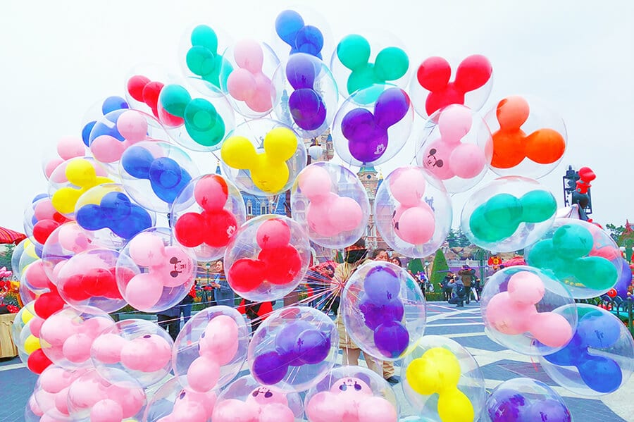 Parchi Disney | Palloni colorati di Topolino al Disney World in Florida