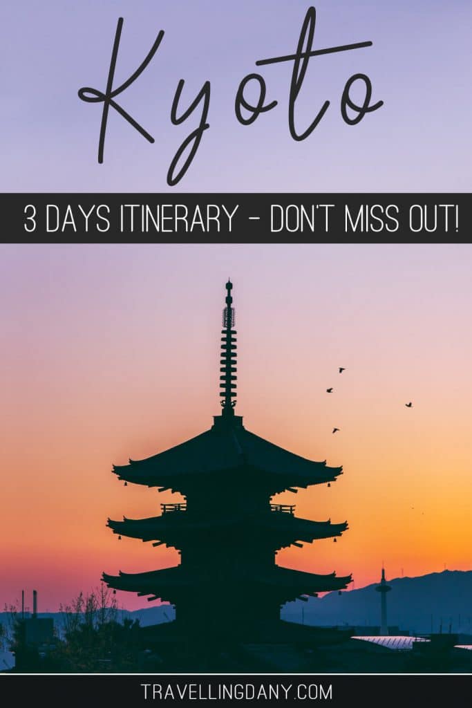 A detailed itinerary to see Kyoto in 3 days for your trip to Japan! Visit the most amazing temples in Kyoto, including the Golden Pavilion and the Silver Pavilion, plan a day trip to Nara, meet geishas and maiko: Kyoto in 3 days has so much to offer! Plan the best Kyoto itinerary ever! | #kyoto #japantravel