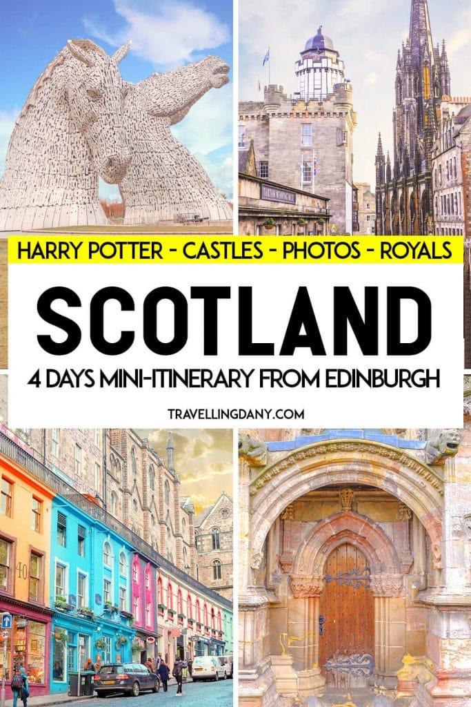 An amazing Scotland itinerary 4 days of history, castles... and lots of fun! If you plan on visiting Scotland on a budget, this is the perfect itinerary for you. Self guided, self paced and it fits every kind of traveler. Let's discover what to see in Scotland, spending 4 days in Edinburgh! | #edinburgh #scotland