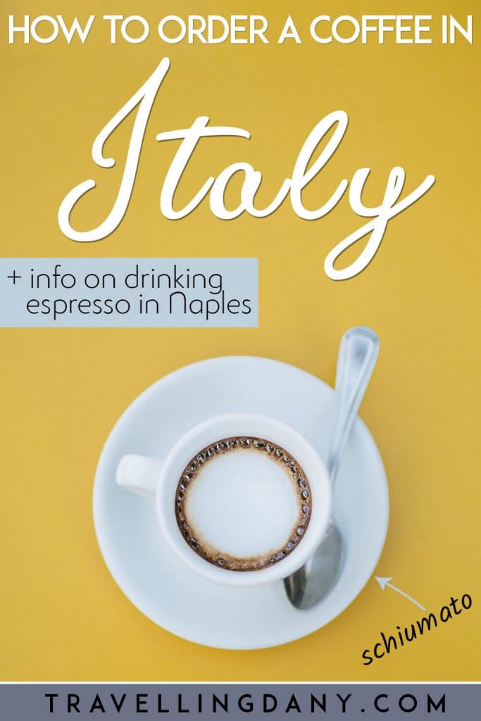 Learn how to drink espresso in Italy, with useful tips from a local and Italian sentences you can use to order a coffee in Italy. Drinking coffee is an art, especially in the South of Italy. Neapolitan coffee is especially good: find all the best cafes where you can drink coffee in Naples, and the best Italian coffee brands you can buy! | #espresso #italy