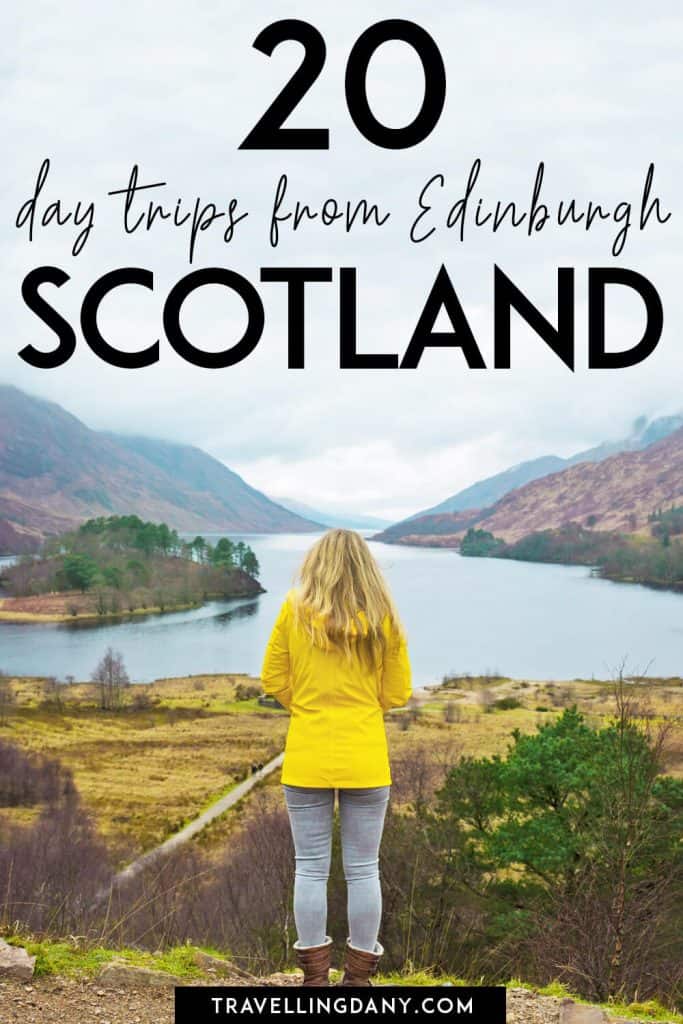 20 awesome day trips from Edinburgh you can plan on your own! Visit Scotland with these self-guided trips: most of them can be experienced by train! Let's see what to see in Scotland with full day trips or half day trips. It included a few tips for visiting Scotland for first time travelers! | #edinburgh #Scotlandtravel