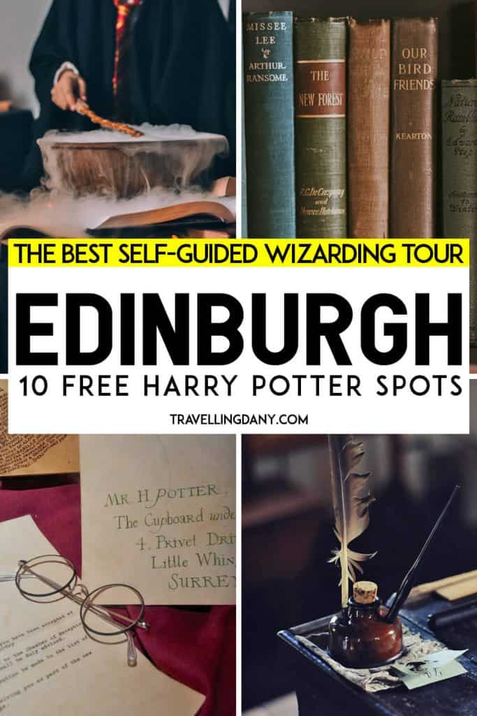 The best 10 secret places in Edinburgh every Harry Potter fan should visit! A guide to an easy self guided tour through to find Harry Potter in Edinburgh, including all the spots that inspired J.K. Rowling to create Hogwarts and its houses Ravenclaw, Slytherin, Griffyndor and Hufflepuff! Visit Edinburgh for free!