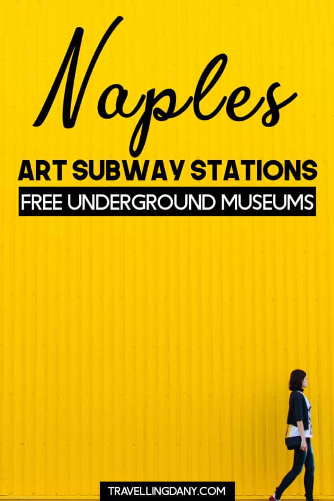 Are you planning to visit Naples? Check out this useful travel guide with tips from a resident! Subway in Naples hides amazing free museums and beautiful art you should add to your itinerary. Includes pics and info on the most beautiful subway station in Europe: Toledo! | #naples #italy