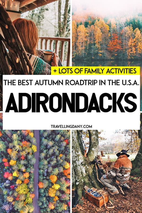 Ultimate guide to an amazing Autumn trip in the Adirondacks mountains! All the best tips to enjoy an unforgettable Adirondacks vacation, with great info to have a family road trip! Visit the great camps of the Adirondacks, Fort Ticonderoga and so much more!