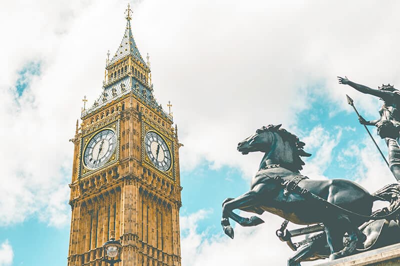 Visitare Londra in 4 giorni: Il Big Ben e la statua di Boadicea