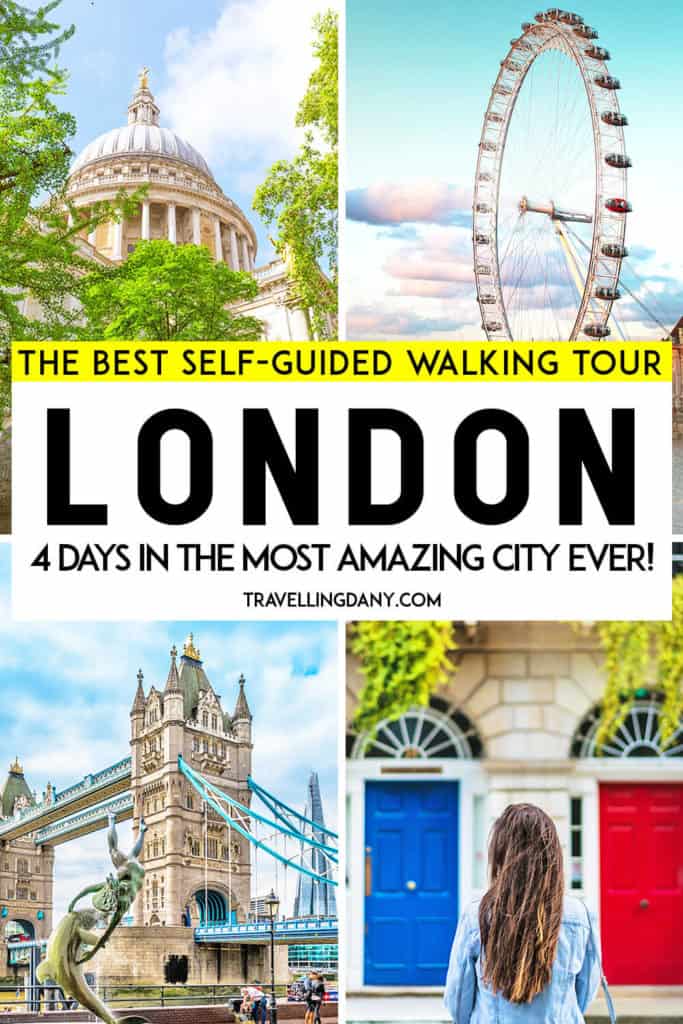 Ultimate itinerary to spend 4 days in London: all the best insider tips and tested ways to visit London on a budget. With info on how to visit the Royal Family iconic spots, the best free museums in London and more! | #london #londonengland