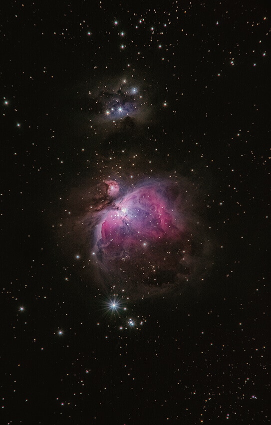 Immagine di una nebula nello spazio