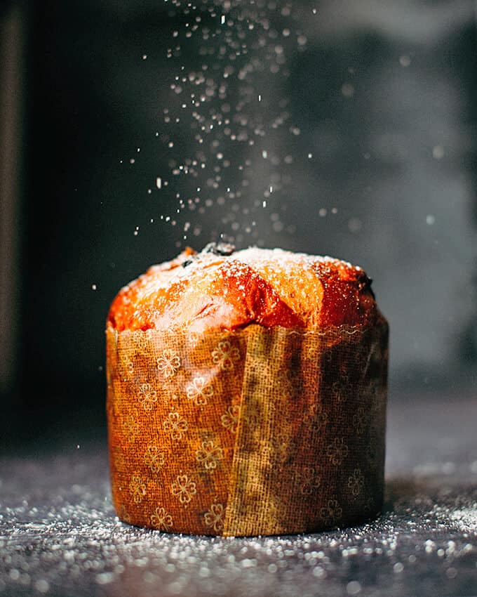 Italian panettone is the most popular Christmas dessert in Italy