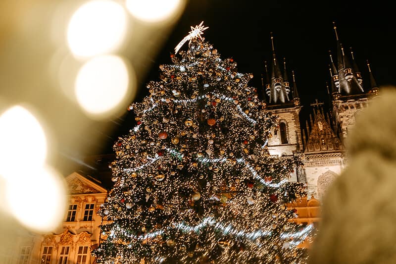 Albero di Natale a Praga