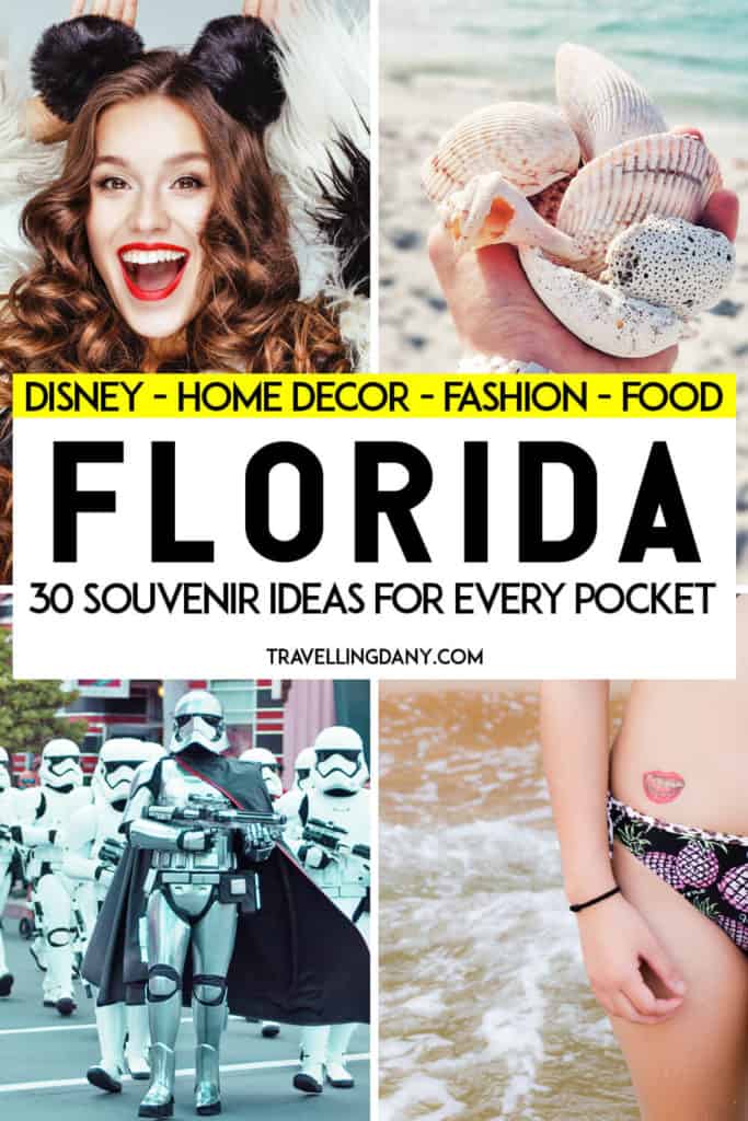 Stai organizzando un viaggio in Florida e non sai cosa comprare in America? Questa guida include tante idee per souvenir di viaggio, per tutte le tasche! | #florida #souvenir